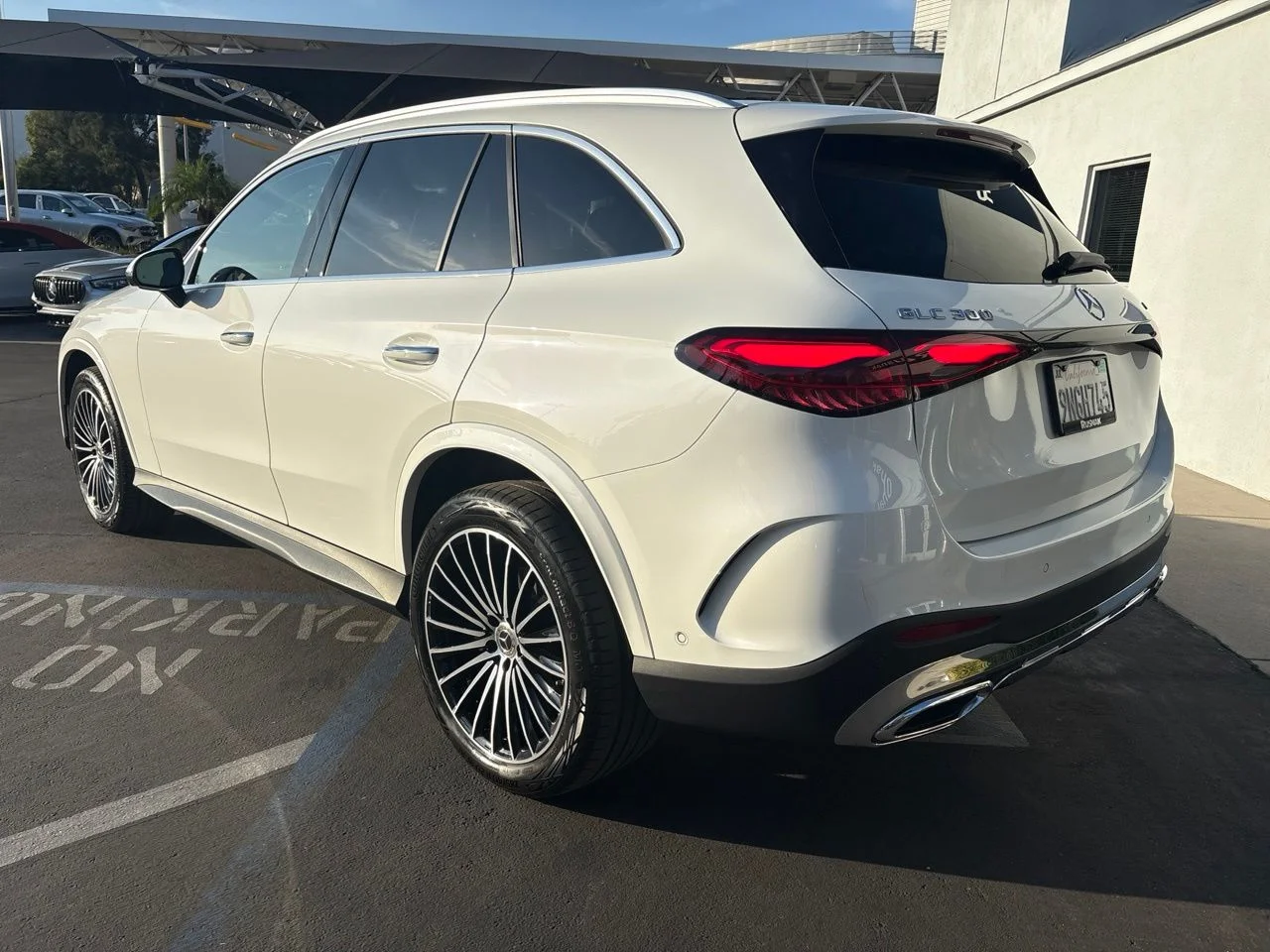 Certified Used 2024 White Mercedes-Benz 300 4MATIC® AMG Line image 5