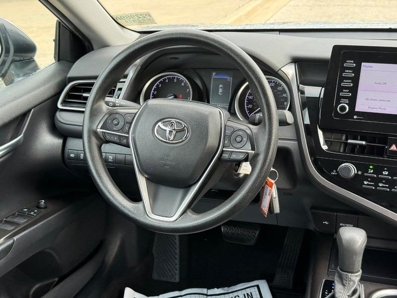 Used 2021 Celestial Silver Metallic Toyota LE image 14