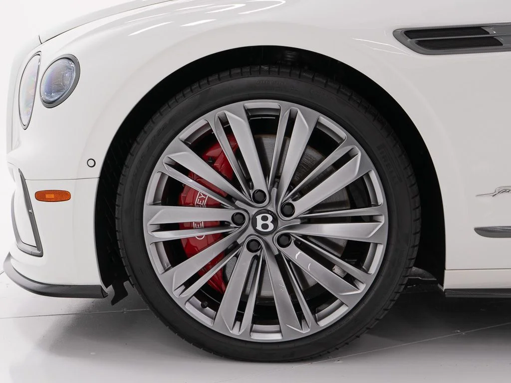 Used 2025 Glacier White Bentley Speed First Edition image 45