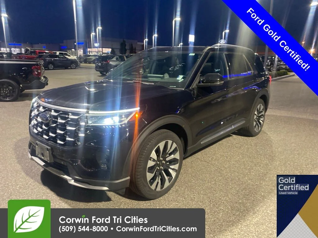 Used 2025 Black Ford Platinum image 2