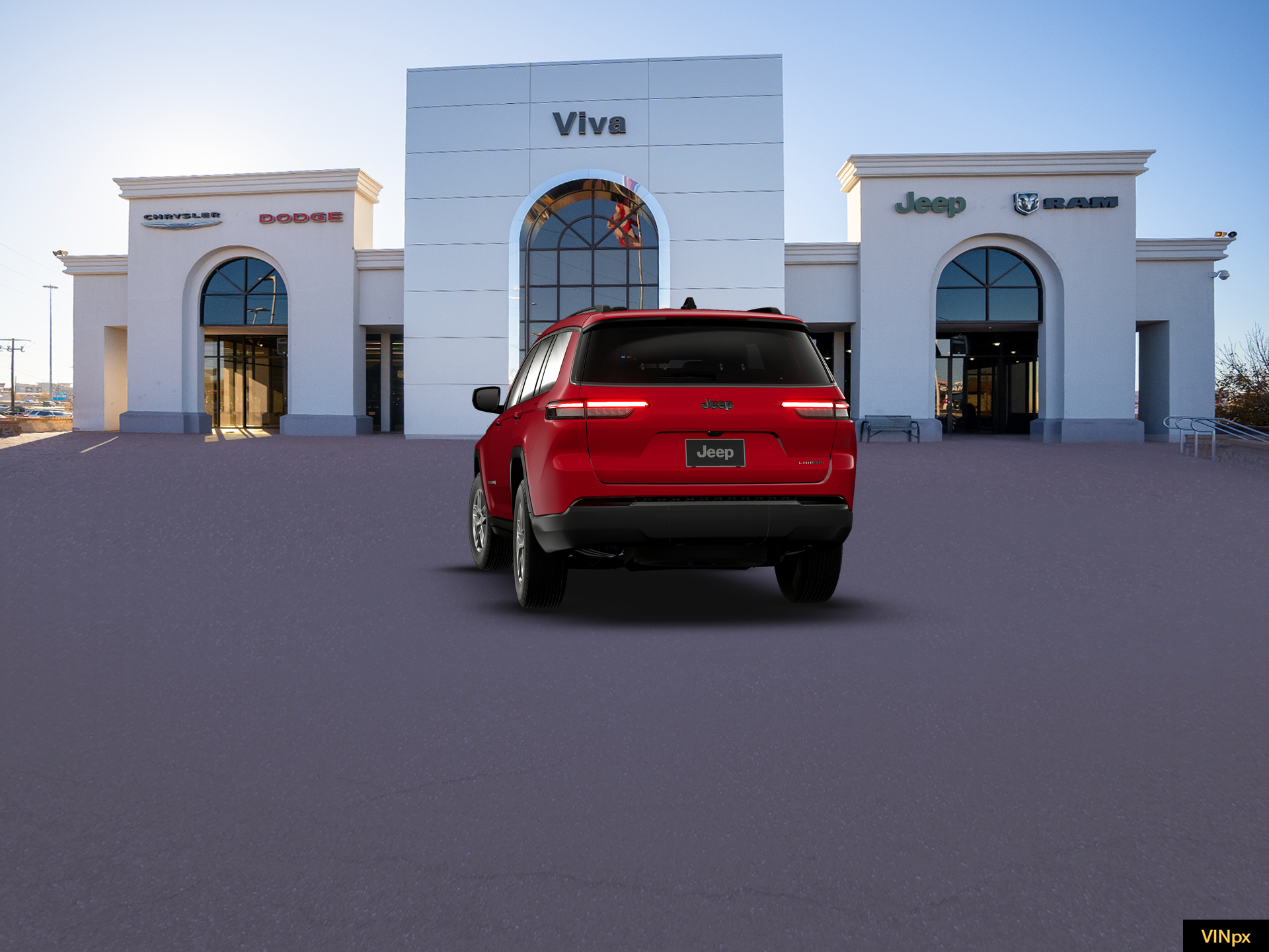 New 2026 Velvet Red Pearl-Coat Exterior Paint Jeep Laredo image 13