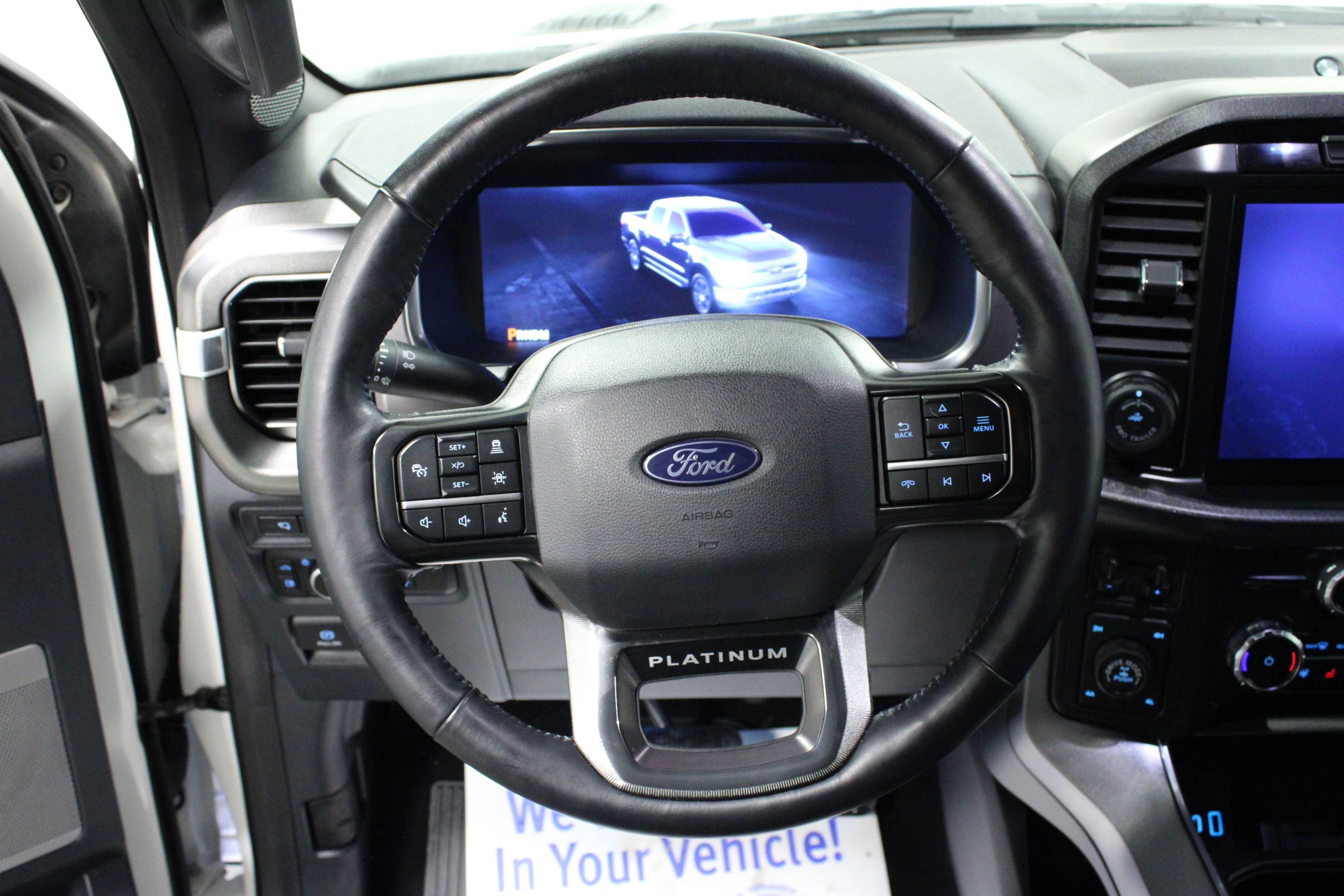 Used 2024 Star White Metallic Tri-Coat Ford Platinum image 18