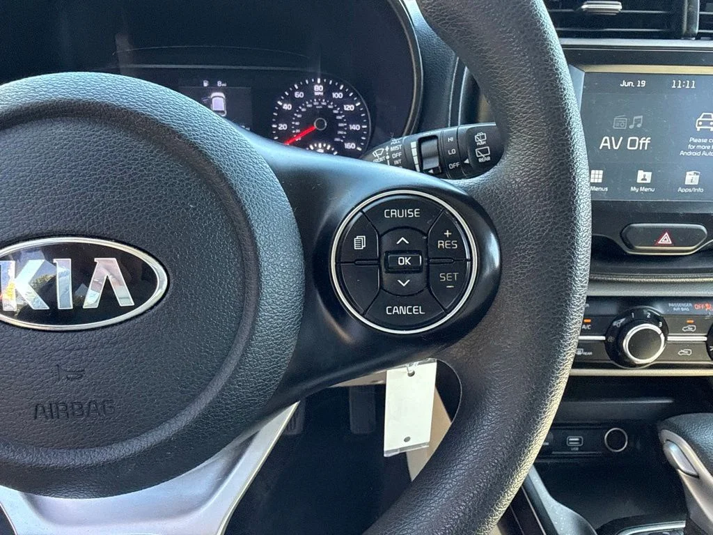 Used 2021 Cherry Black Kia LX image 10