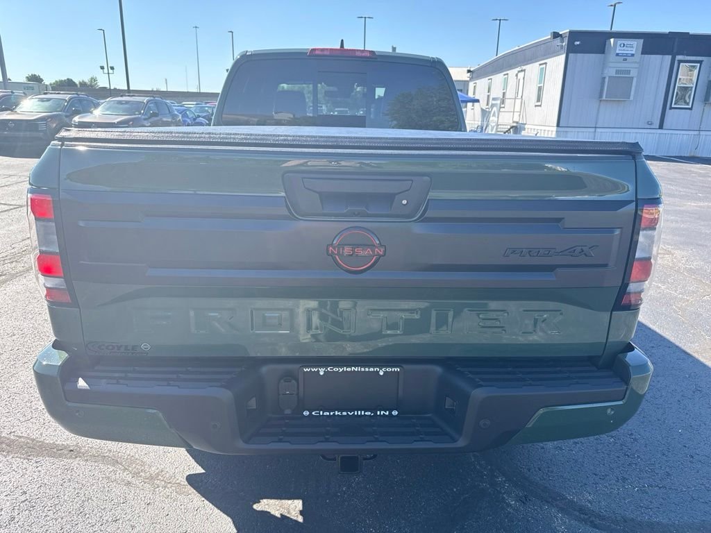 New 2026 Tactical Green Metallic Nissan Crew Cab PRO-4X® Long Bed image 4