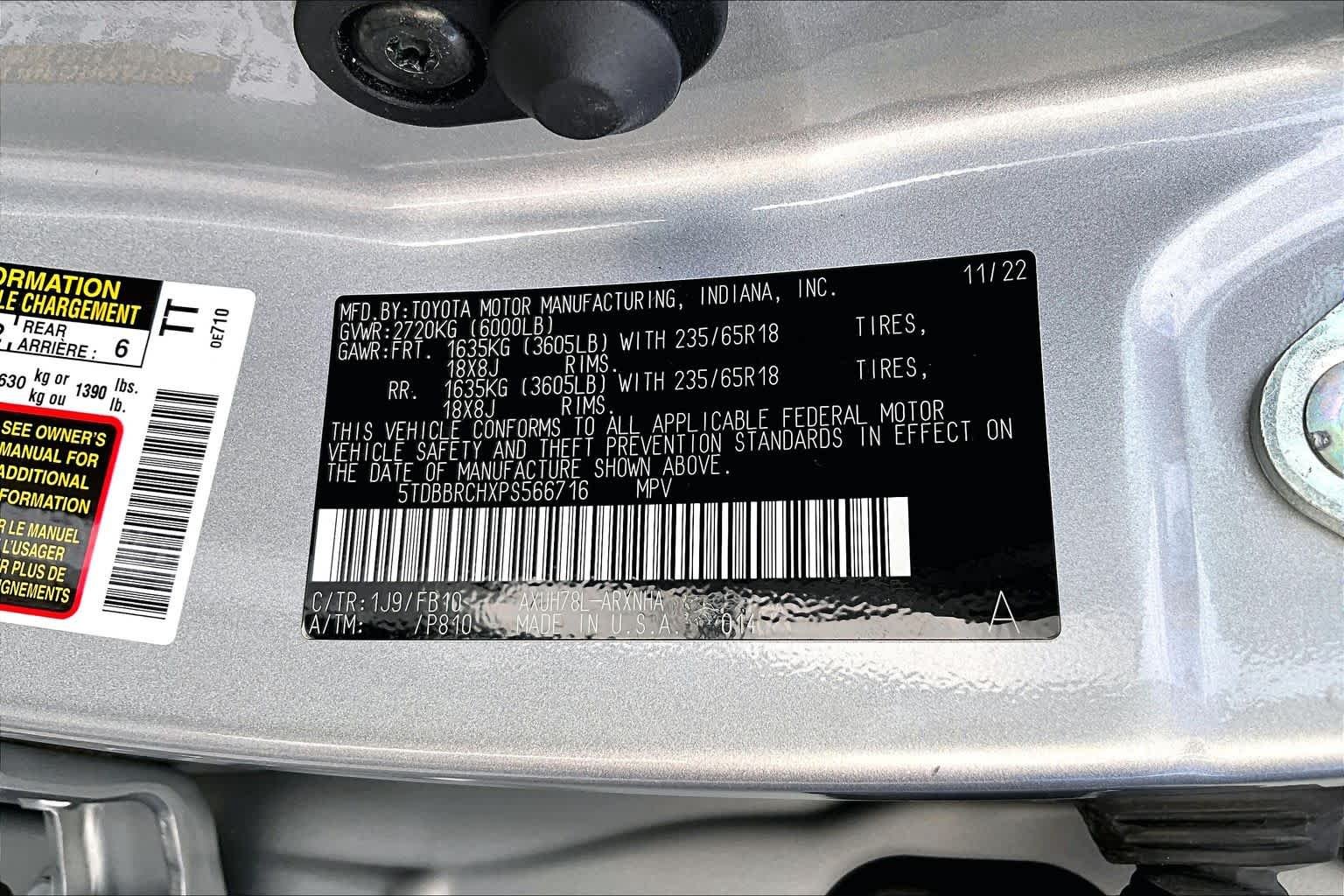 Used 2023 Celestial Silver Metallic Toyota Hybrid LE image 37