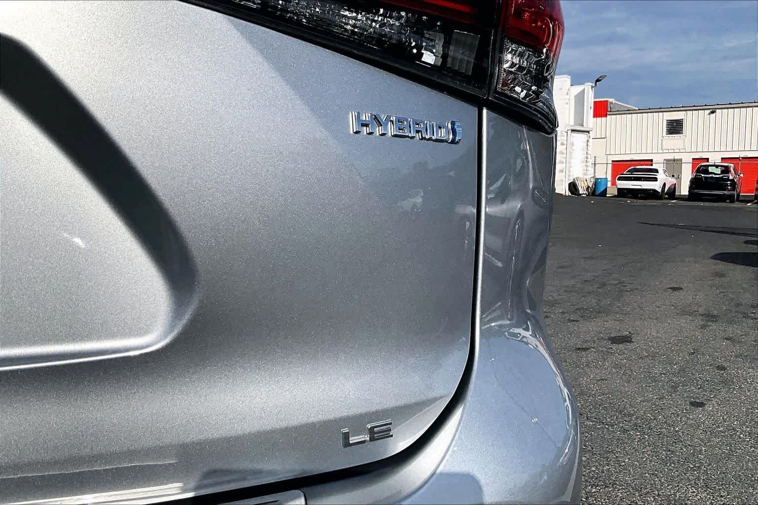 Used 2023 Celestial Silver Metallic Toyota Hybrid LE image 10
