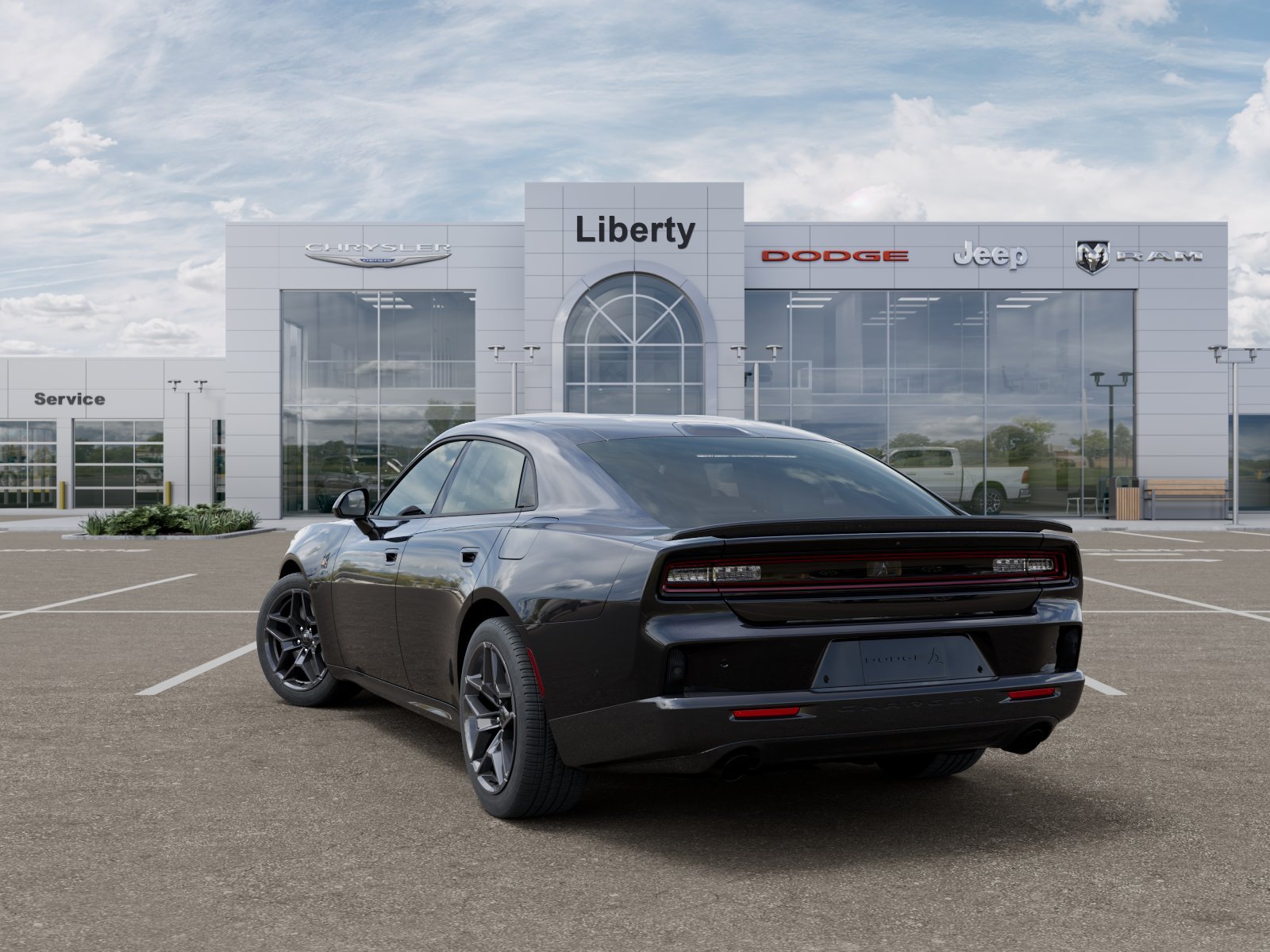 New 2026 Diamond Black Crystal Pearlcoat Dodge Scat Pack image 33