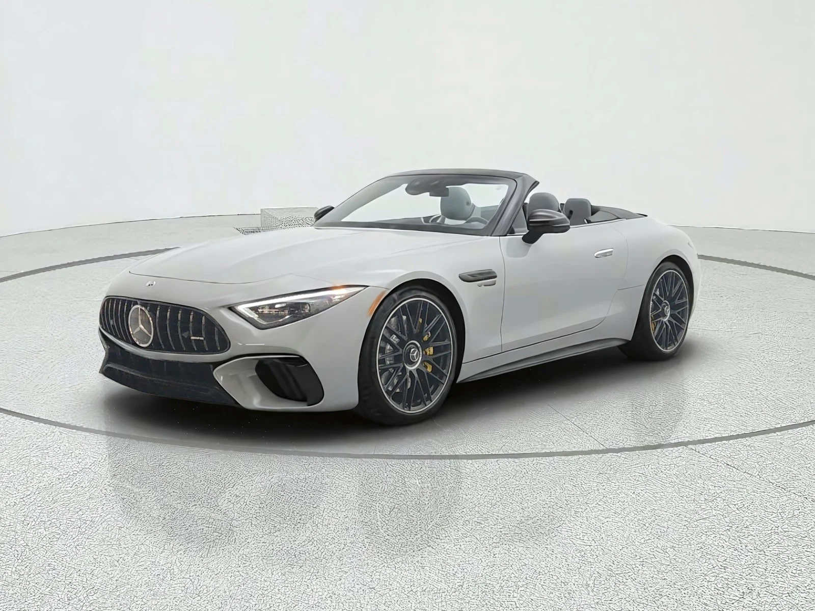 Certified Used 2022 MANUFAKTUR Alpine Grey Mercedes-Benz AMG® SL 55 Roadster image 1