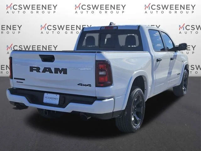 New 2026 Bright White Clear-Coat Exterior Paint RAM Big Horn/Lone Star image 5