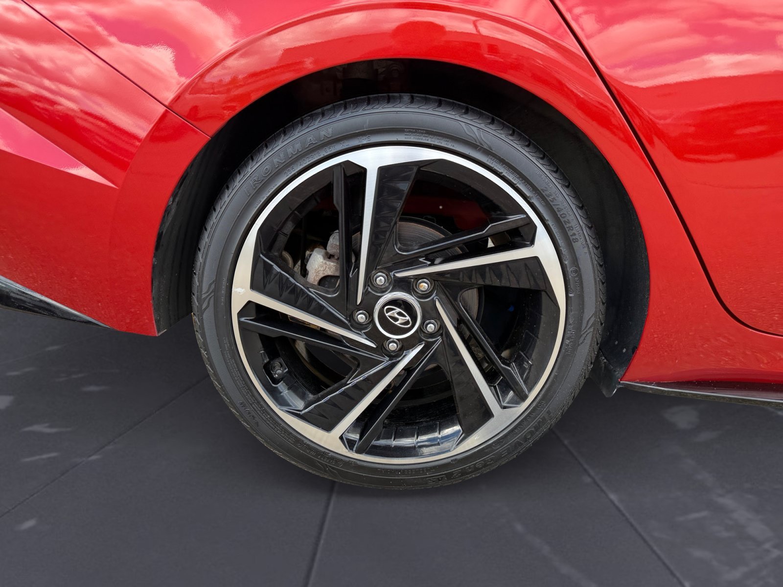 Used 2021 Lava Orange Hyundai N Line image 44