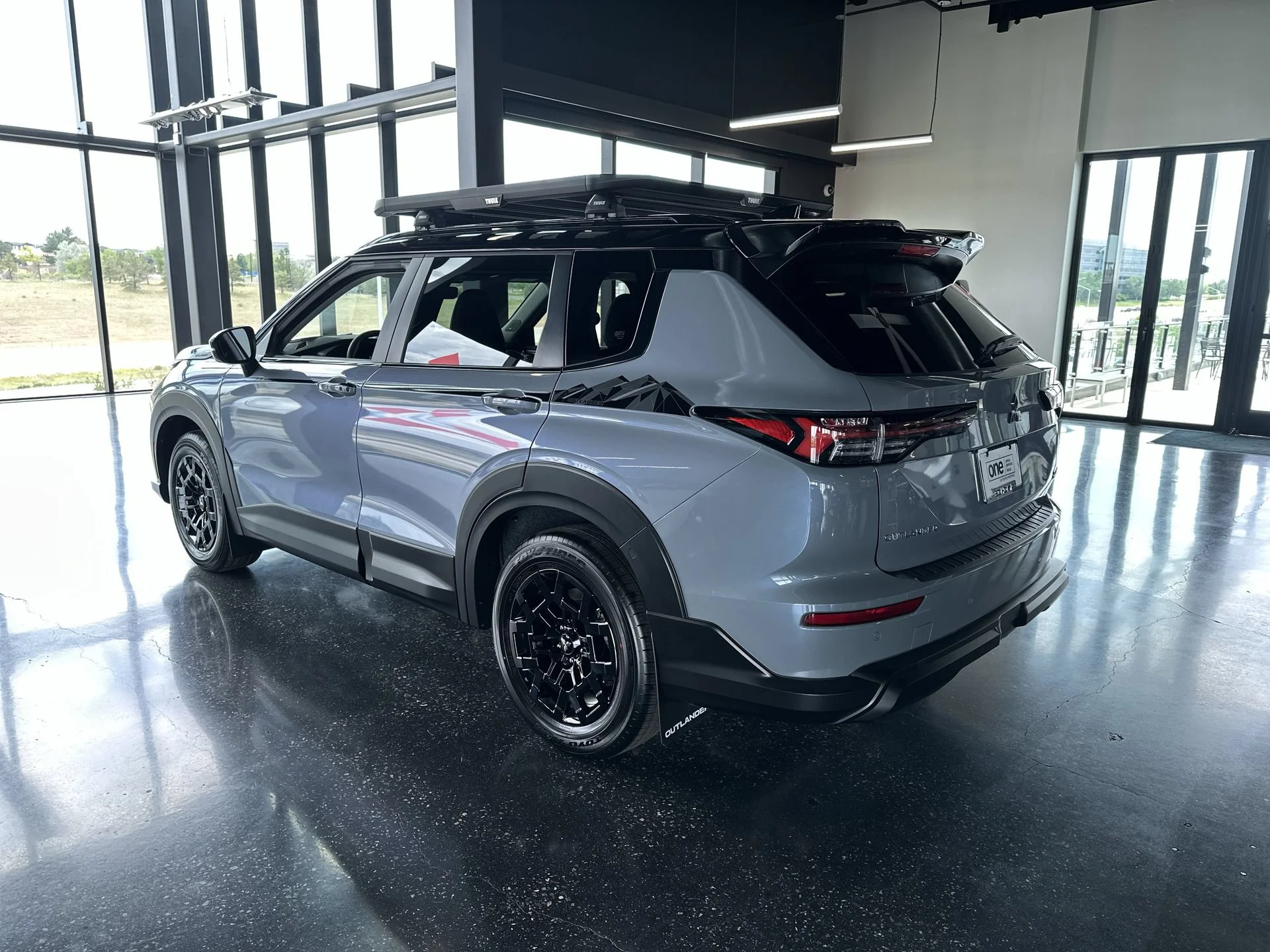 New 2026 Moonstone Gray Metallic/Black Roof Mitsubishi Trail Edition image 6