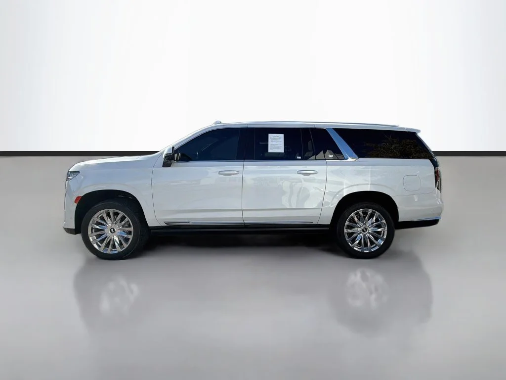 Used 2024 Crystal White Cadillac Premium image 8