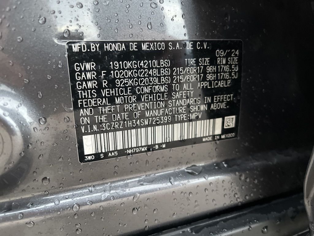 2025 Honda HR-V LX - Photo 10