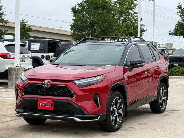 Certified Used 2025 SUPERSONIC RED/BLACK Toyota XSE image 7