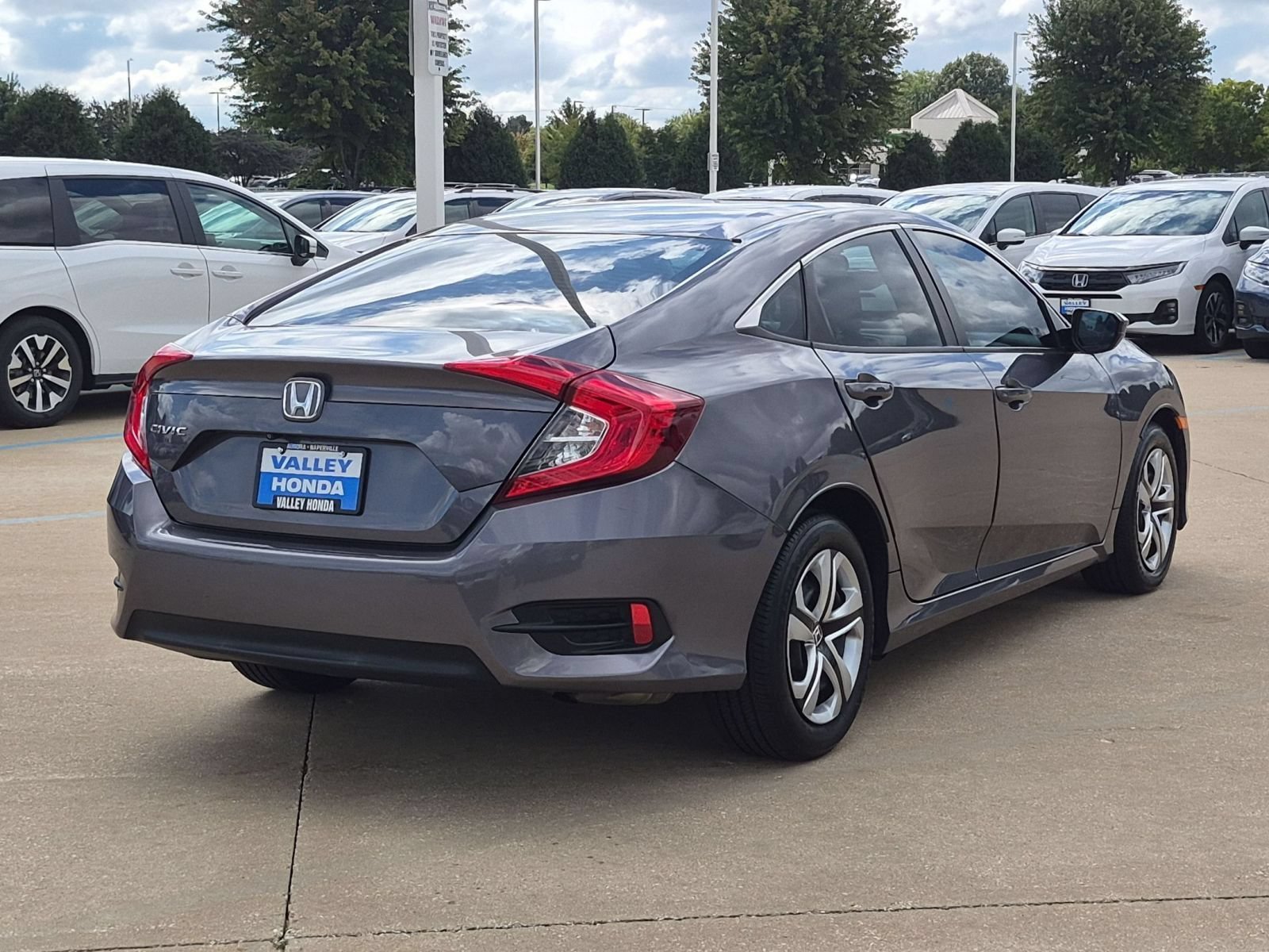 Certified Used 2016 Modern Steel Metallic Honda LX Sedan image 7