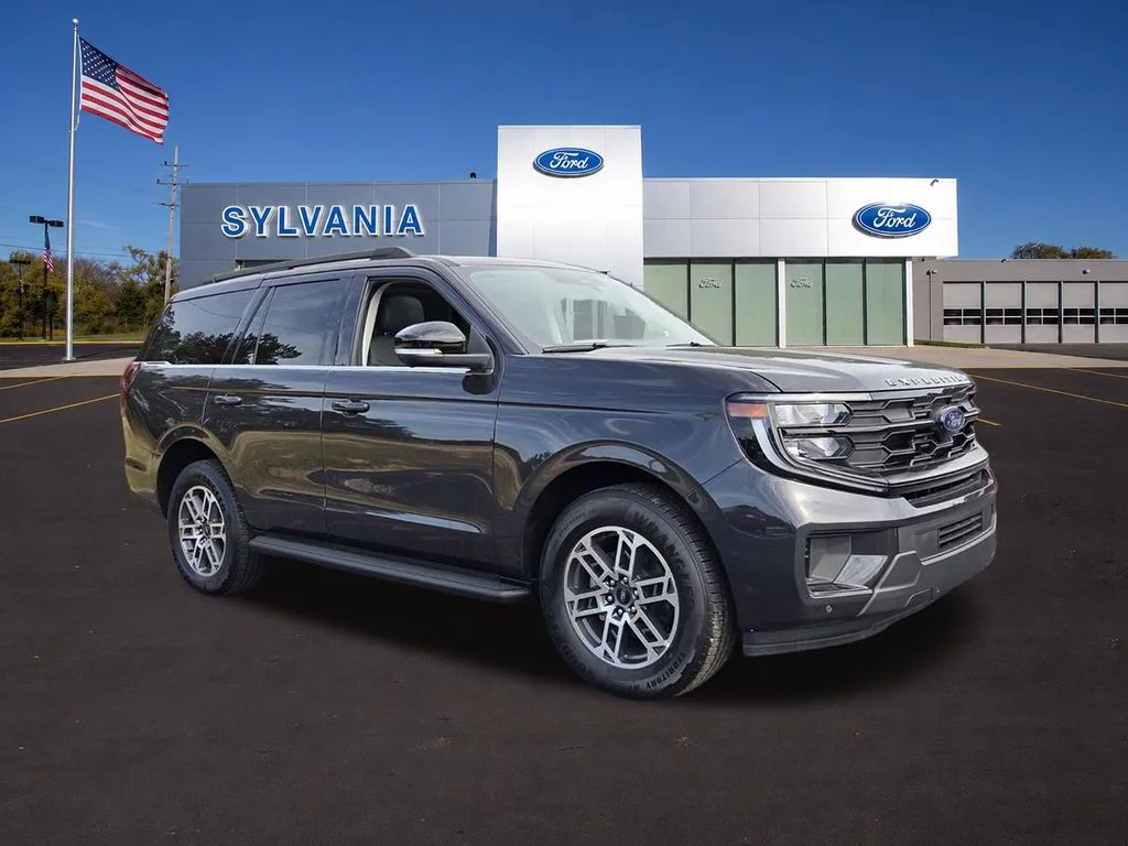 New 2026 Dark Matter Gray Metallic Ford Active image 1