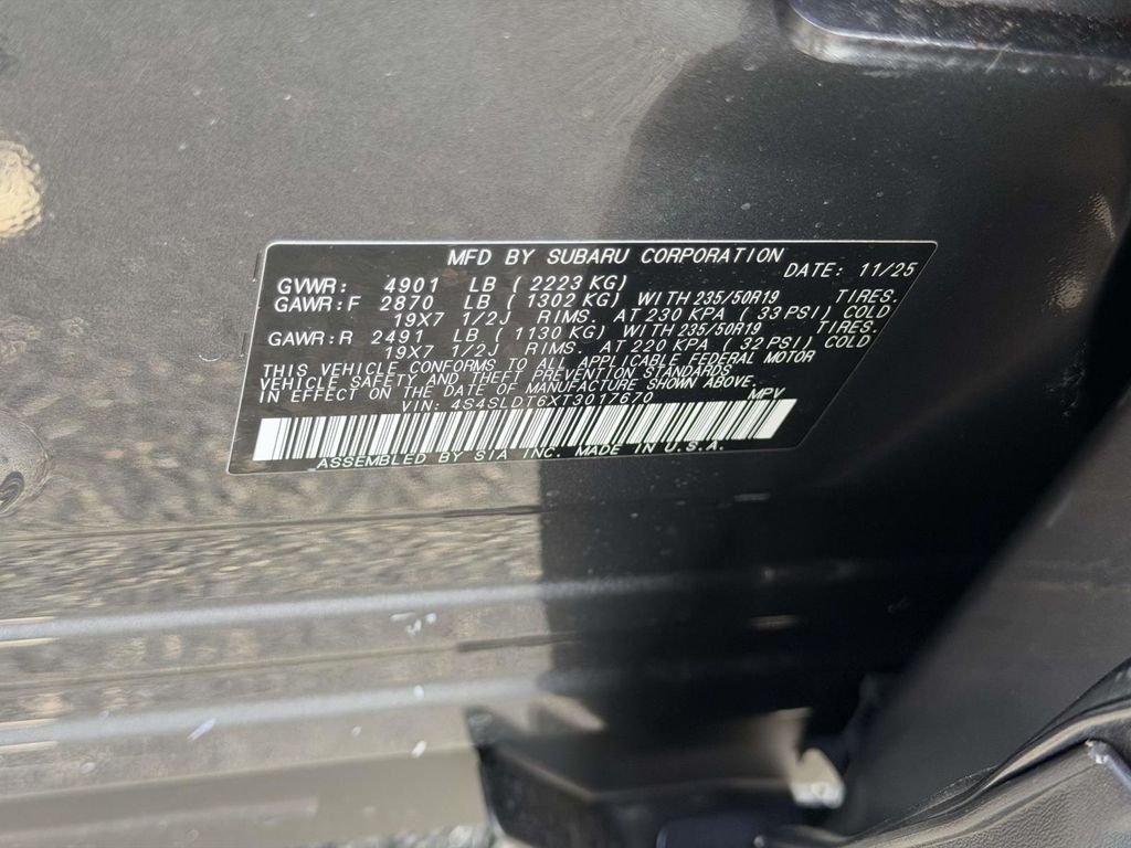 Used 2026 Gray Subaru Touring image 25