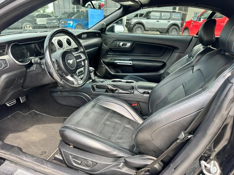 Used 2019 Shadow Black Ford EcoBoost Premium Convertible image 10