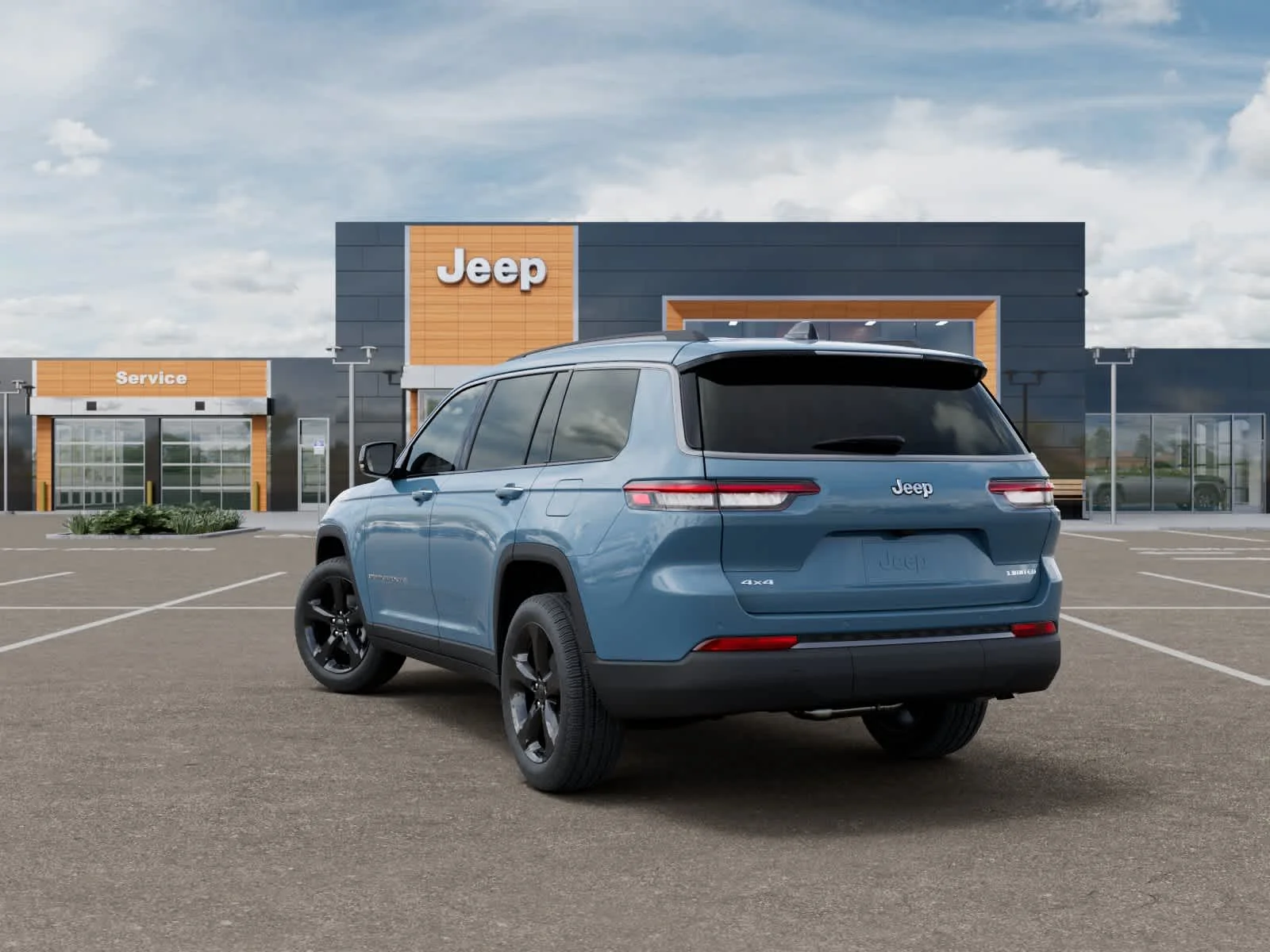 New 2026 Steel Blue Jeep Limited image 3