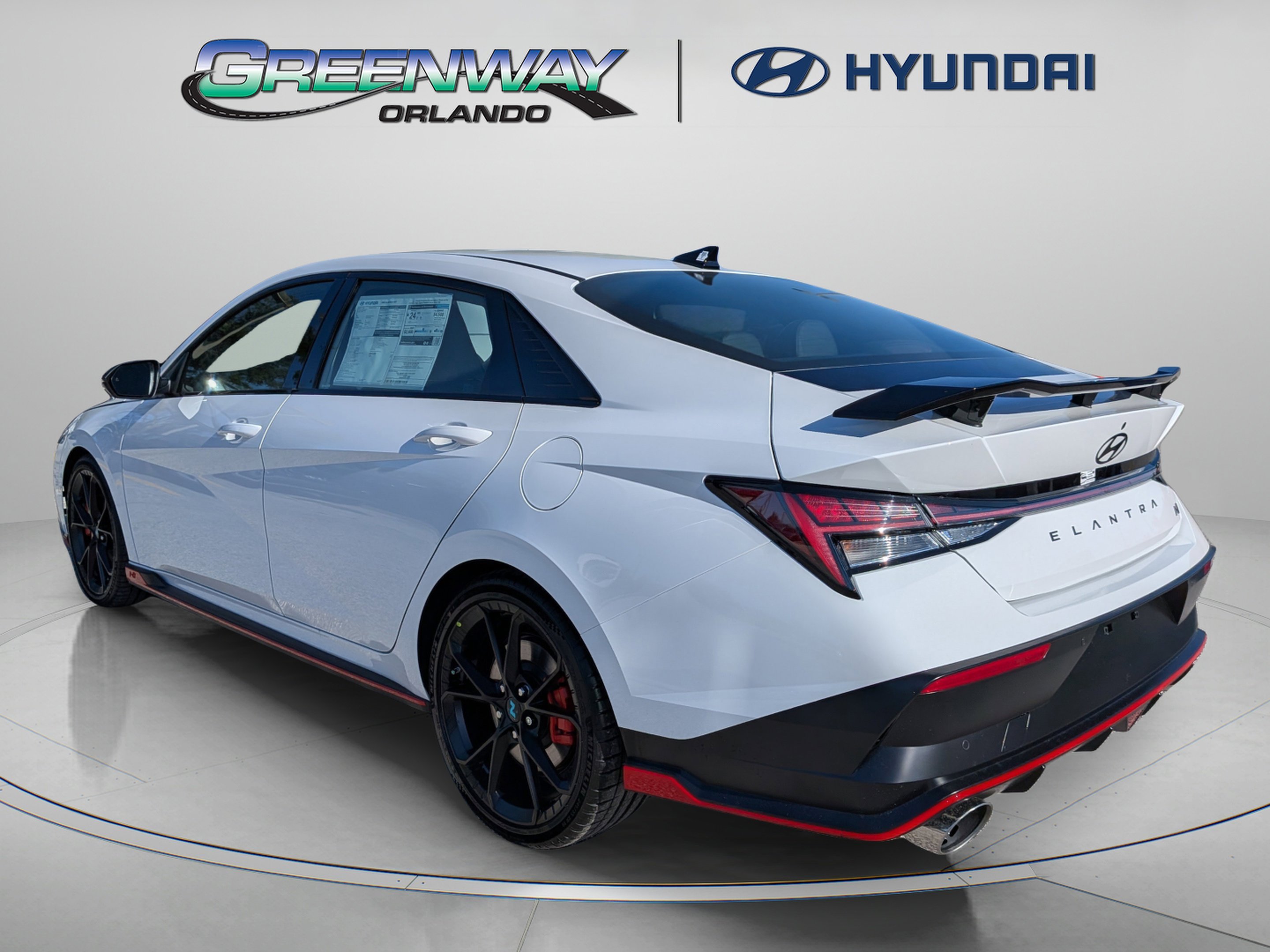 New 2026 Atlas White Hyundai Sedan image 6