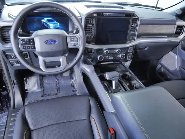 Certified Used 2025 Blue Ford Lariat image 4