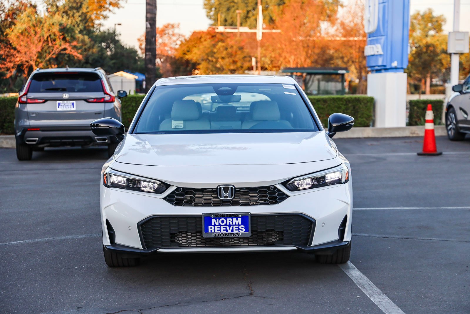 New 2026 Platinum White Pearl Honda Sport Touring CVT image 2