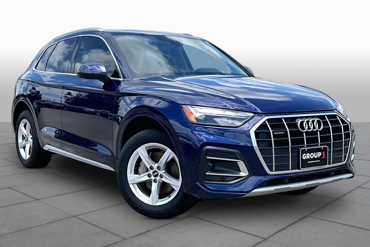 Used 2021 Navarra Blue Metallic Audi Premium image 3