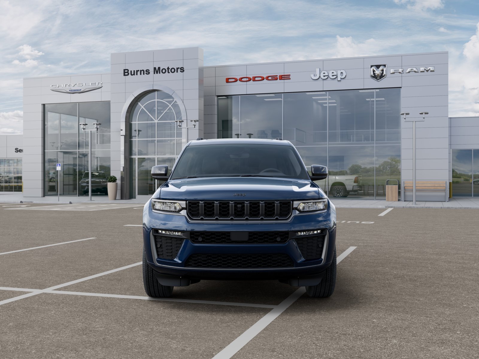 New 2026 Fathom Blue Pearl-Coat Exterior Paint Jeep Limited Reserve BLACKOUT image 32