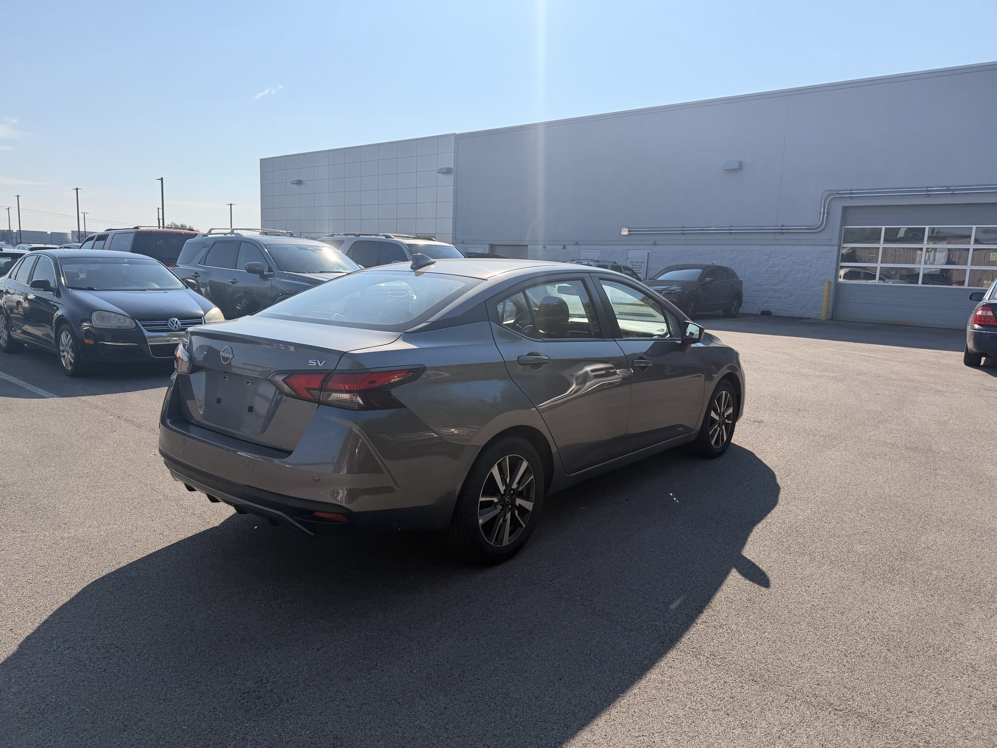 Used 2024 Gun Metallic Nissan SV image 4