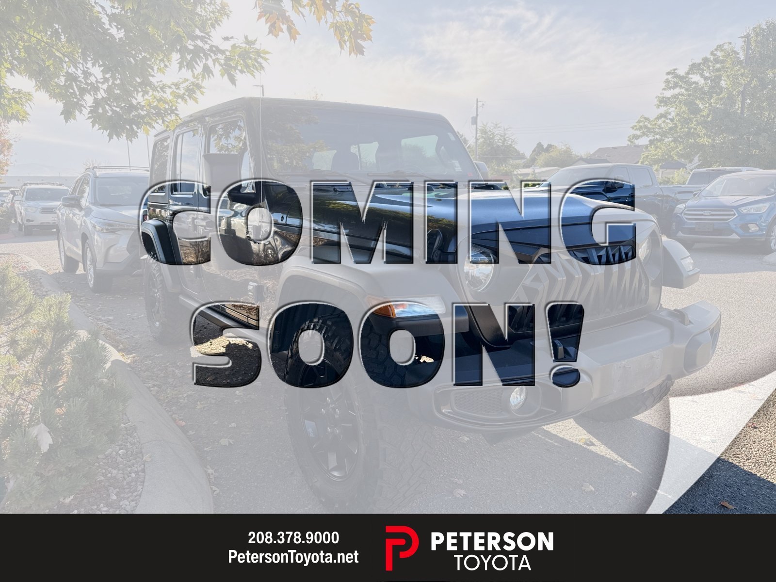 Used 2020 Gray Jeep Unlimited Sport image 1