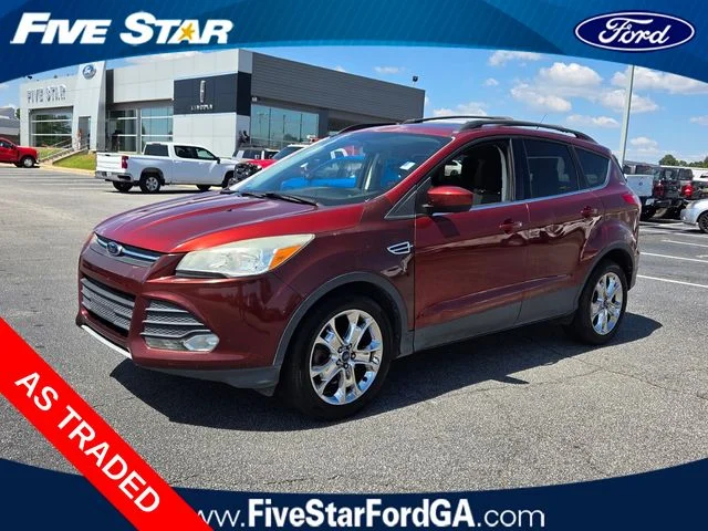 Used 2014 Orange Ford SE image 3