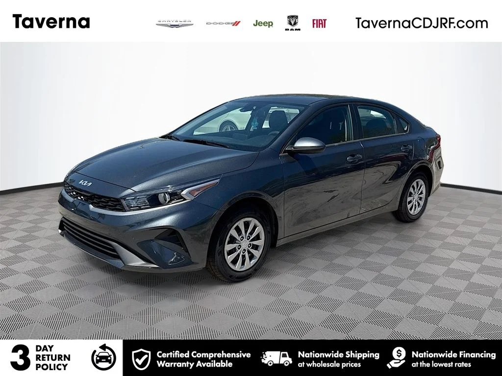 Used 2024 Gray Kia LX image 1