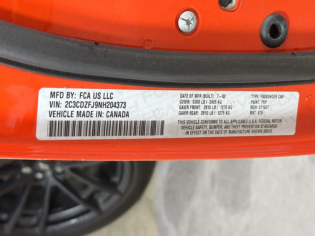 Used 2022 Go Mango! Dodge R/T Scat Pack image 39