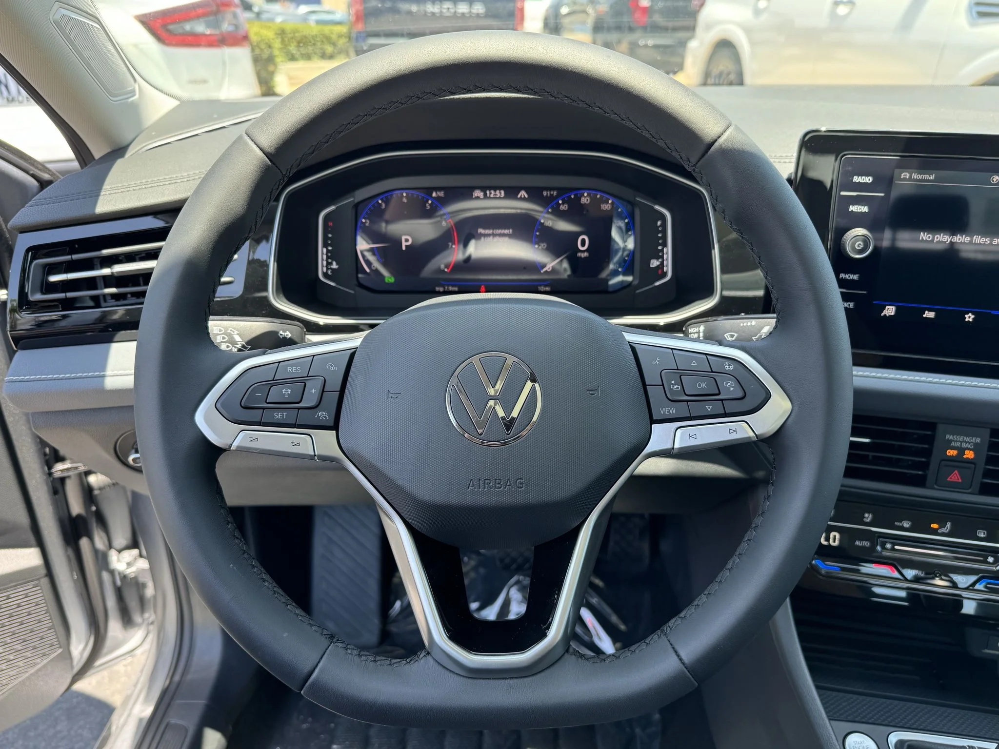 New 2026 Pyrite Silver Metallic Volkswagen SEL image 18