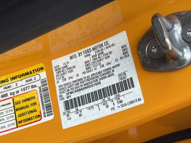 Used 2022 Orange Ford Big Bend image 16