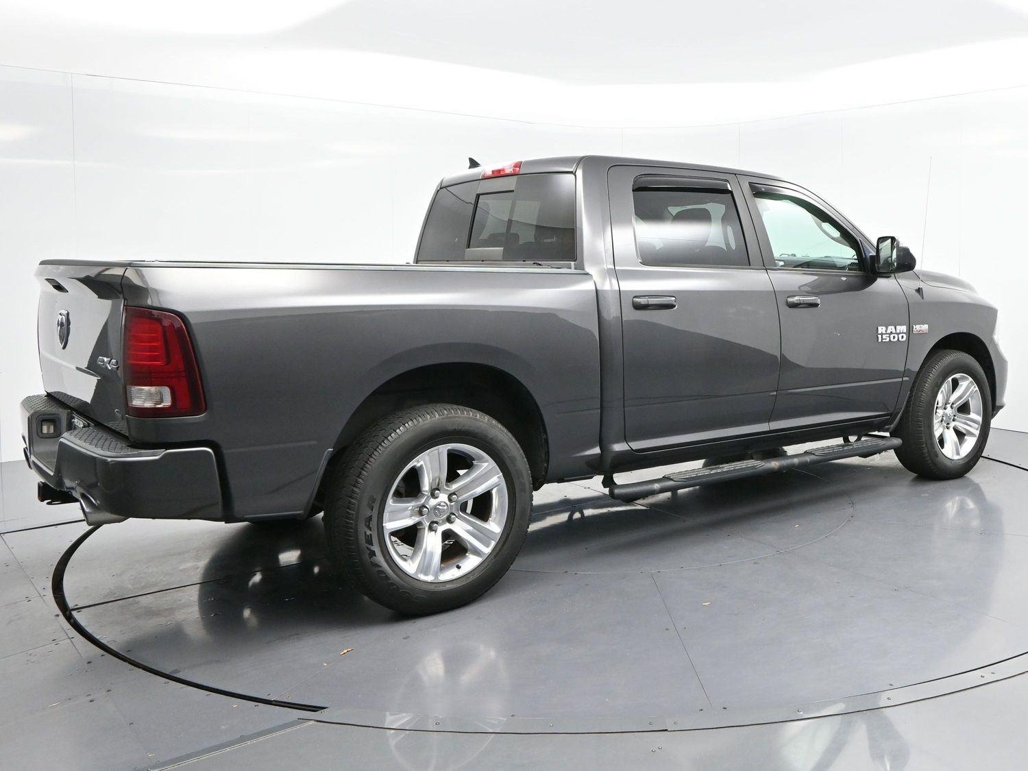 Used 2017 Granite Crystal Metallic Clearcoat Ram Sport image 7