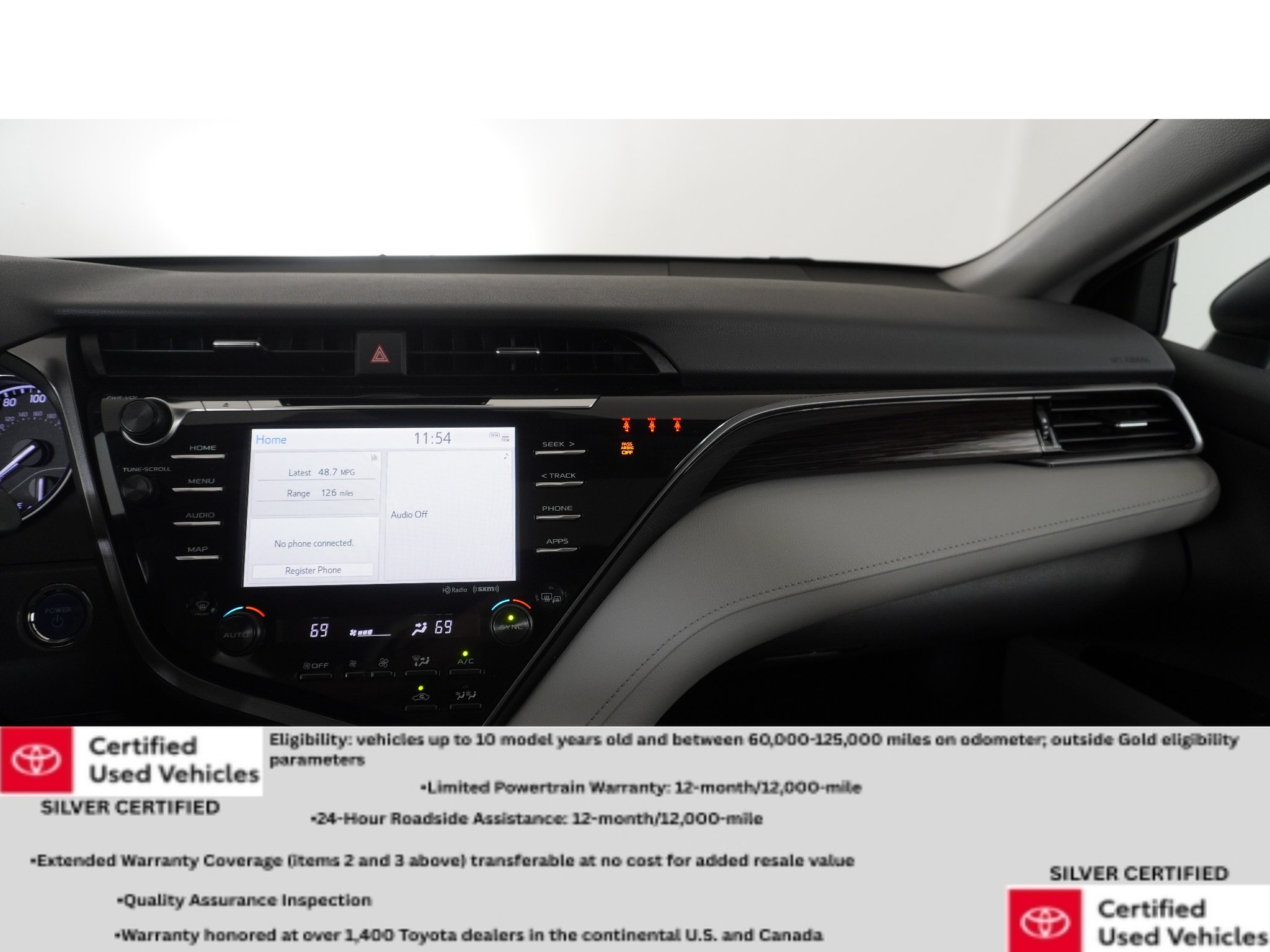 Certified Used 2020 Predawn Gray Mica Toyota Hybrid LE image 23
