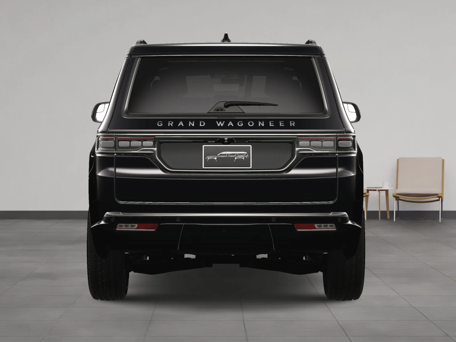 New 2024 Diamond Black Crystal Pearl-Coat Exterior Paint Jeep Series II image 22