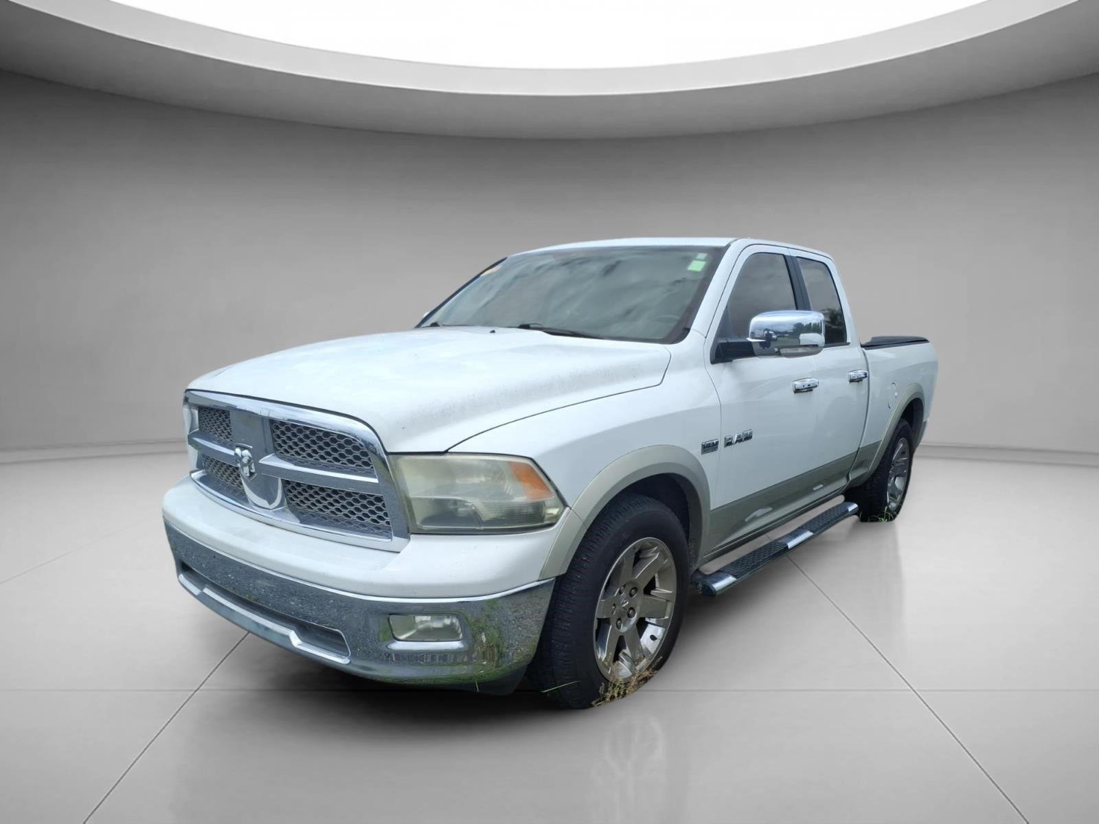 Used 2010 Bright White Dodge Laramie image 1