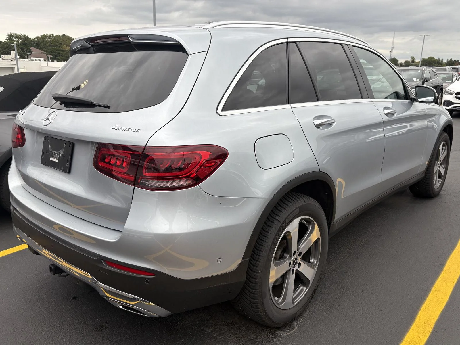 Used 2022 Cirrus Silver Metallic Mercedes-Benz GLC 300 image 5