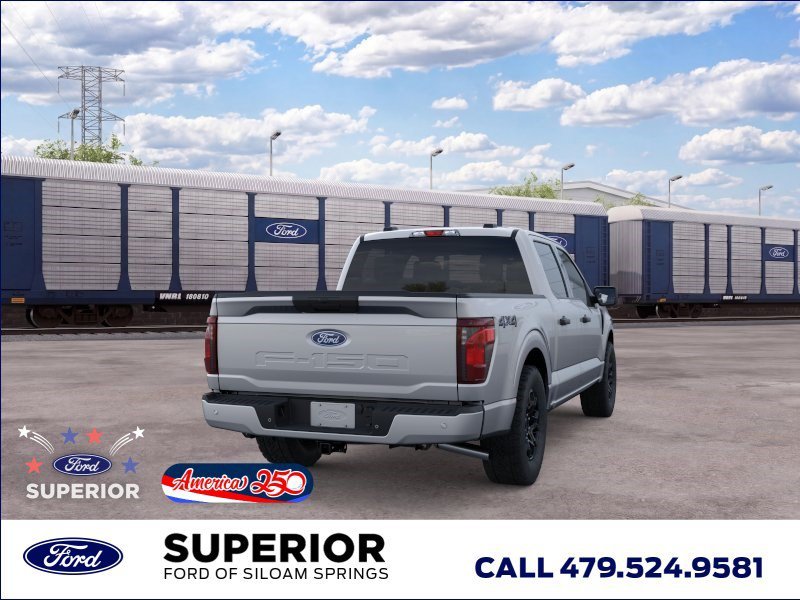 New 2026 Iconic Silver Metallic Ford STX image 8