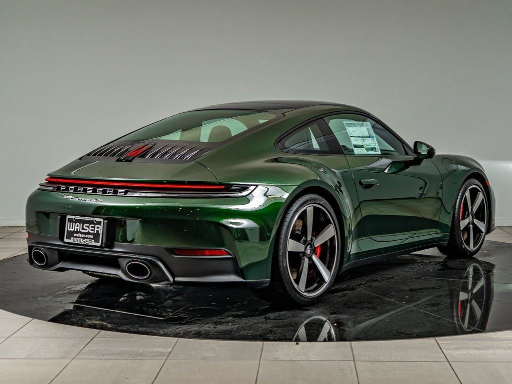 New 2026 Oak Green Metallic Neo Porsche Carrera 4S image 8
