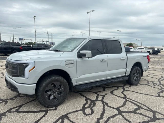 Used 2023 Ford F-150 Lightning Lariat with VIN 1FTVW1EV7PWG12749 for sale in Bloomington, IL