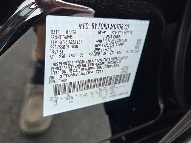 New 2026 Shadow Black Ford Lobo Standard image 18