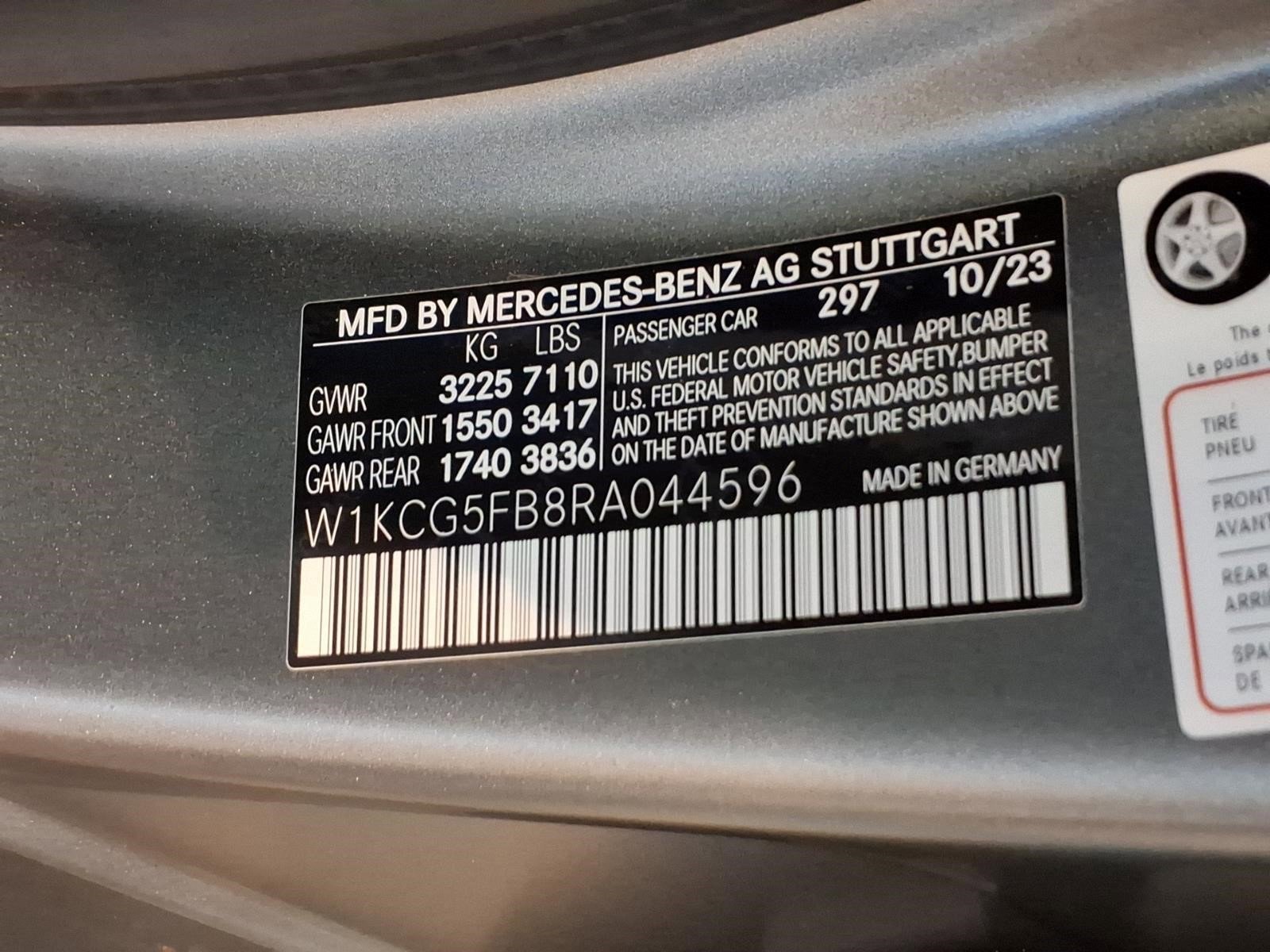 Certified Used 2024 MANUFAKTUR Selenite Grey Magno Mercedes-Benz AMG® EQS 4MATIC+ Sedan image 27