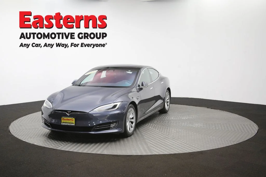 Used 2017 Gray Tesla 90D image 50