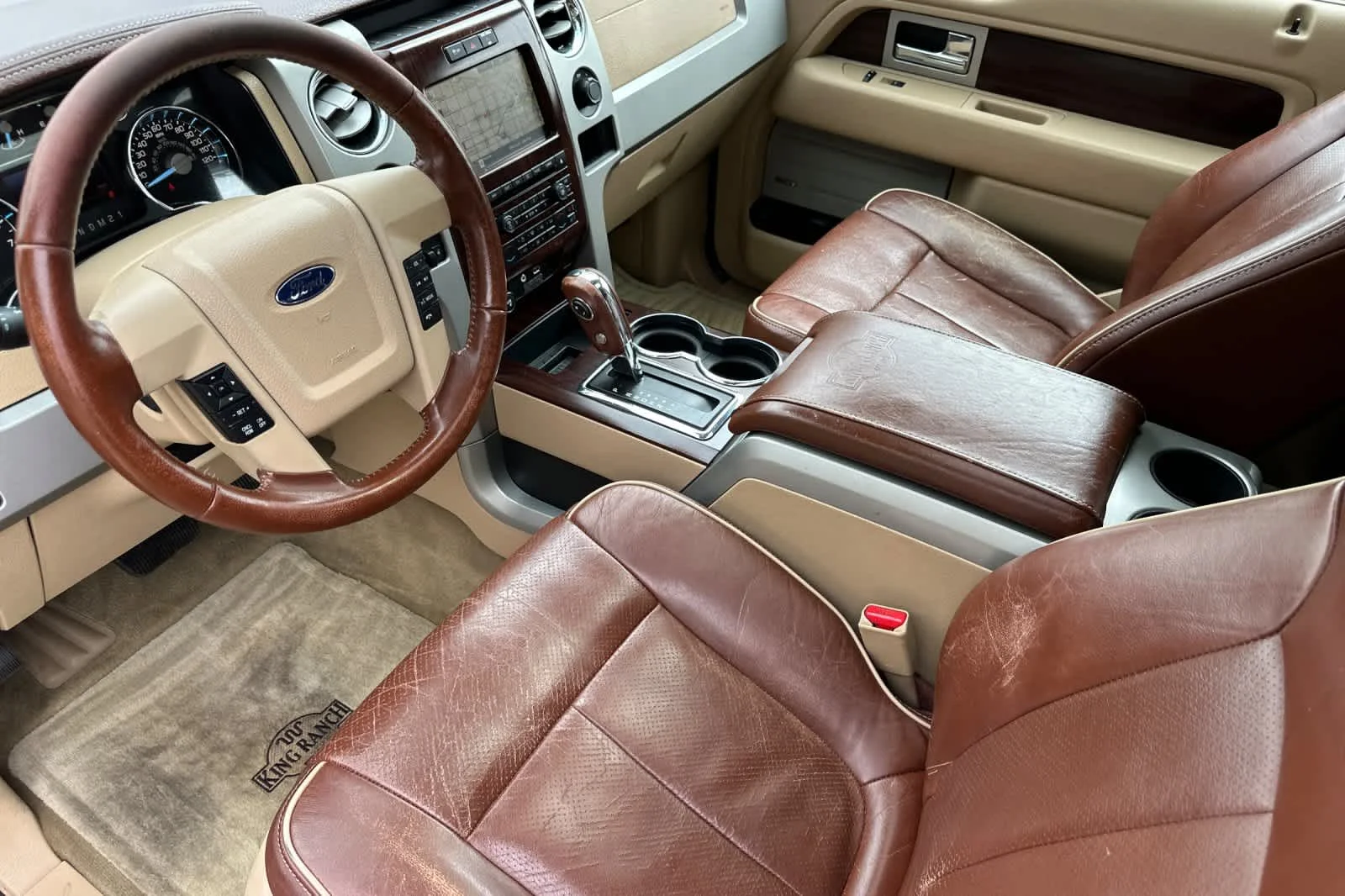 Used 2012 Dark Blue Pearl Metallic Ford King Ranch image 11
