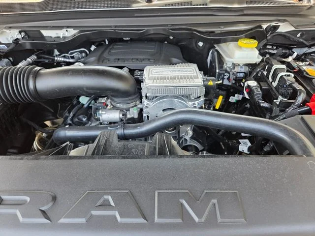 New 2026 Bright White Clear-Coat Exterior Paint RAM Laramie image 30