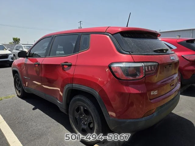 Used 2019 Jeep Compass Sport with VIN 3C4NJCAB5KT653045 for sale in North Little Rock, AR