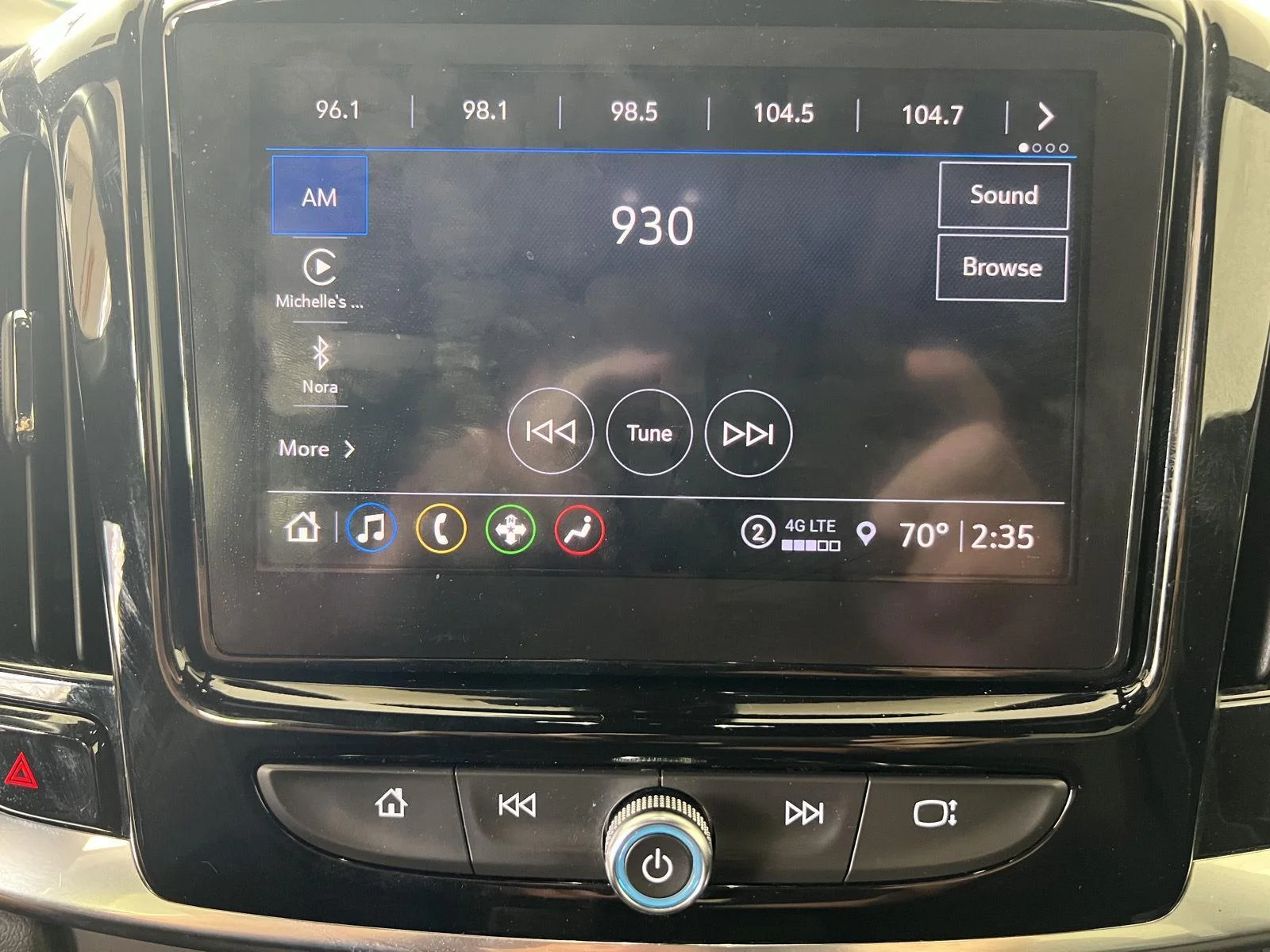 Used 2023 Mosaic Black Metallic Chevrolet LT Cloth image 13